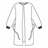 Kappler ProVent Wrap-Around Gown, Knit Cuffs, White, 2X, 30PK PVS101WH--2X